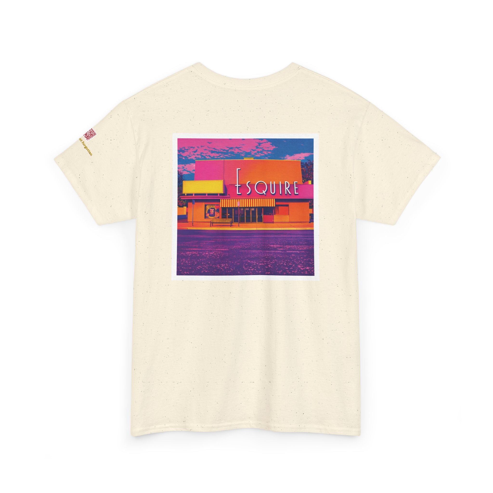 ESQUIRE THEATER neon pop art - vintage Denver gear
