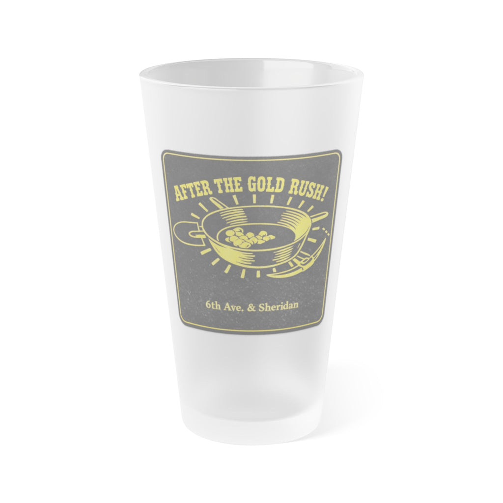 After the Gold Rush Frosted Pint Glass 16oz