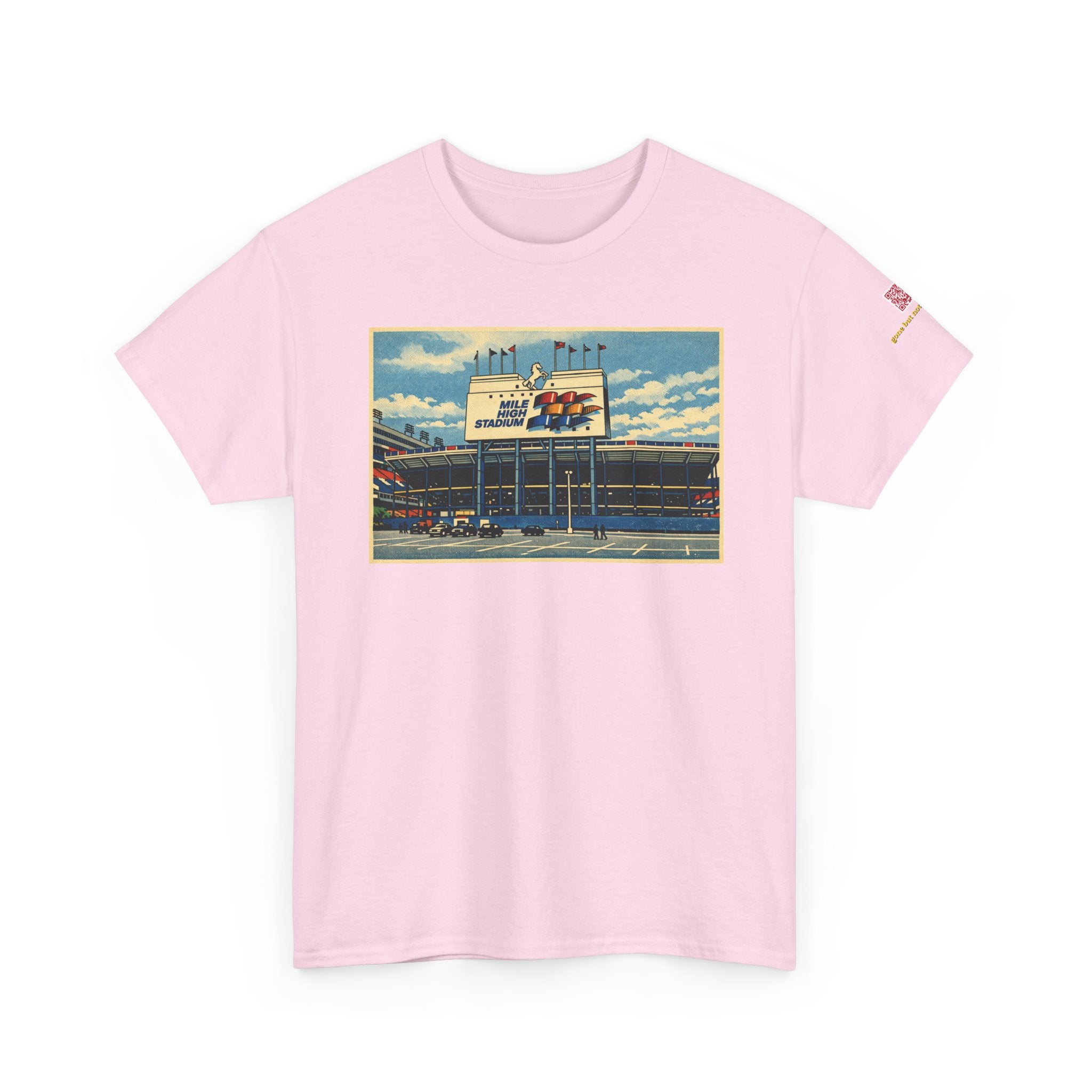 Mile High Stadium - retro pop-art imagining - vintage Denver gear