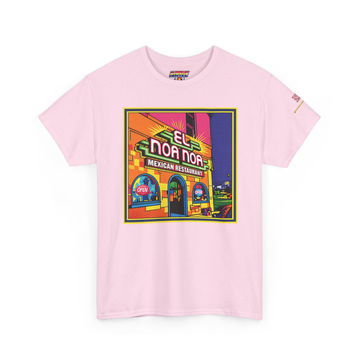 El Noa Noa -neon- Mexican restaurant - vintage Denver gear