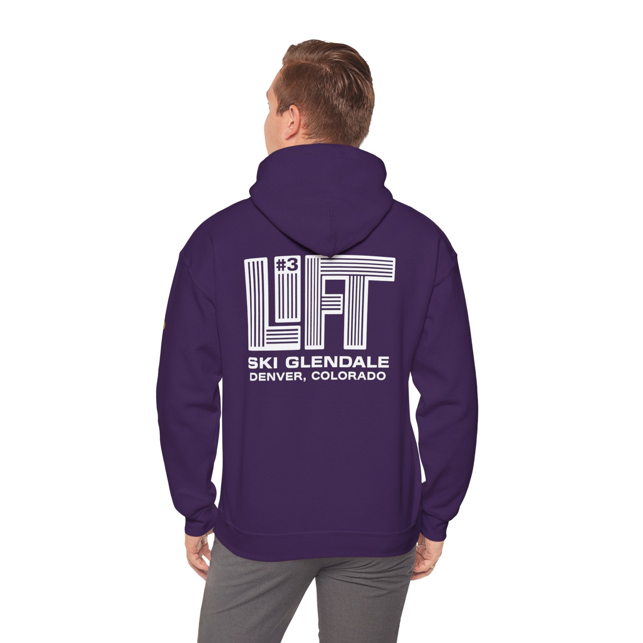 LIFT - SKI GLENDALE | Unisex Heavy Blend™ Hooded Sweatshirt