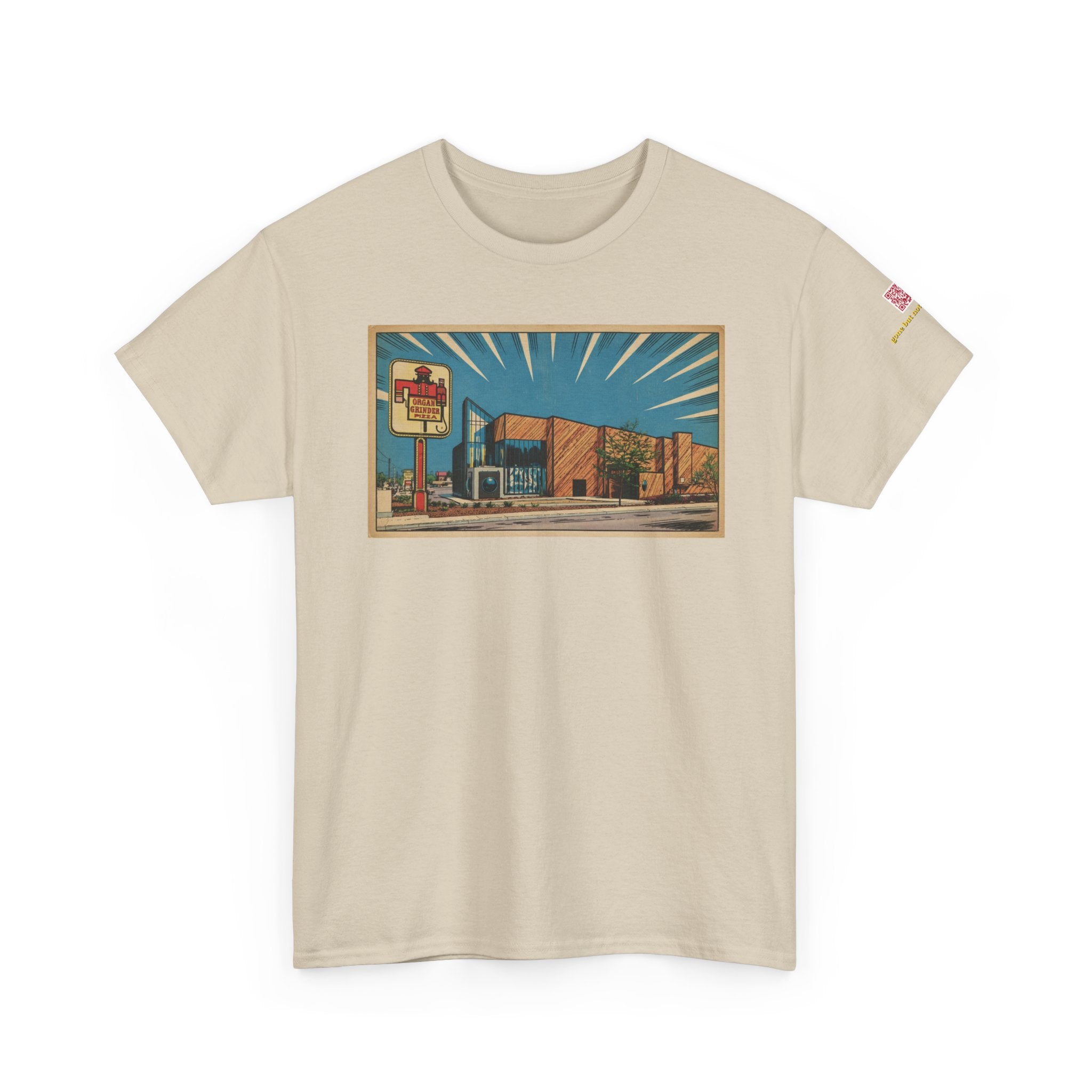 Organ Grinder comic style - vintage Denver gear