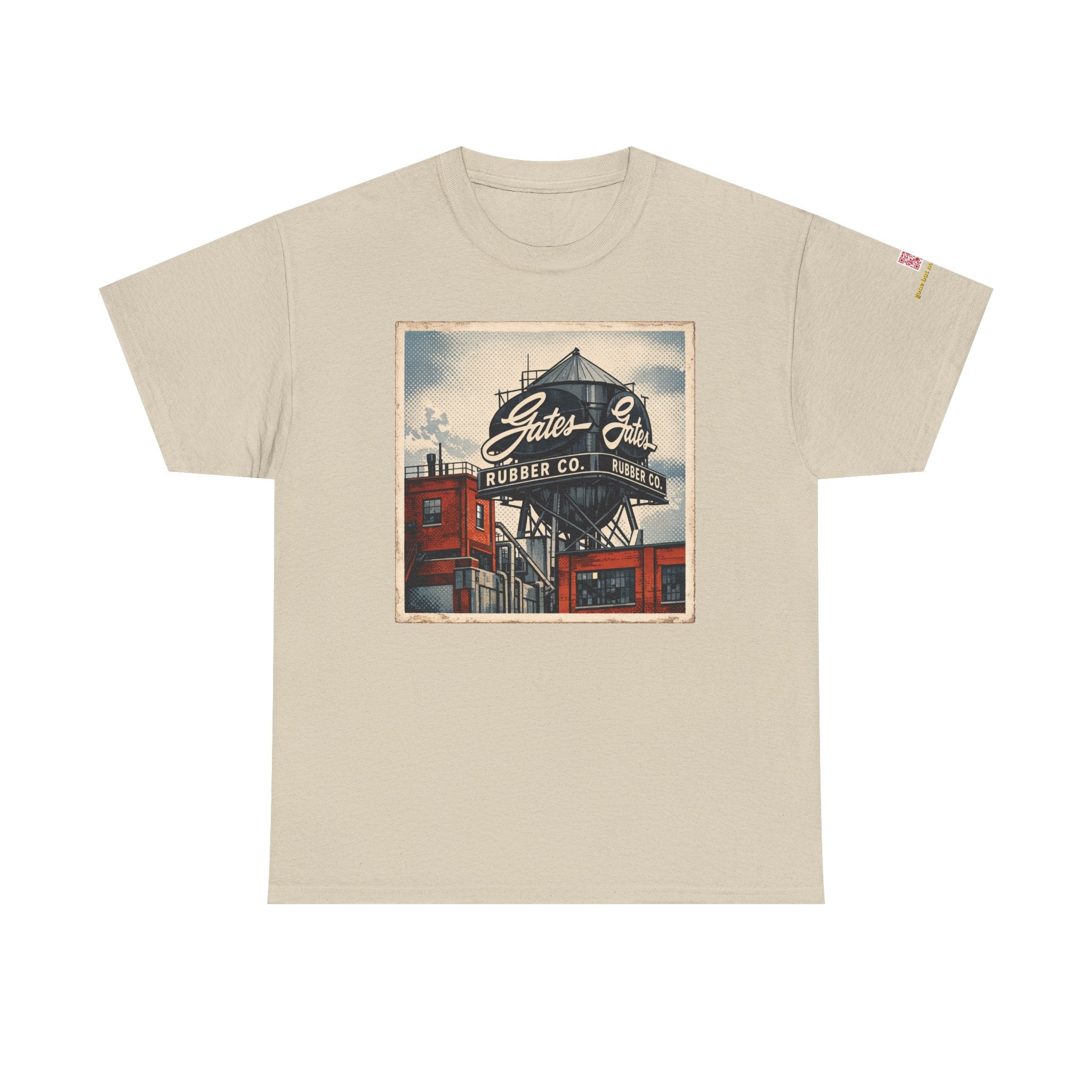 Gates Rubber Company water tower - vintage Denver gear
