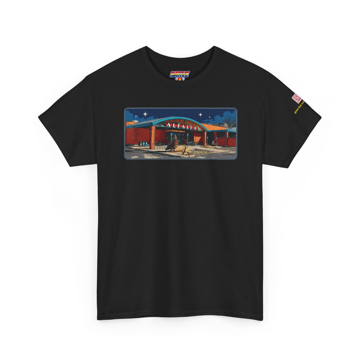 Alfalfa's Grocery Store night scene - vintage Metro Denver gear