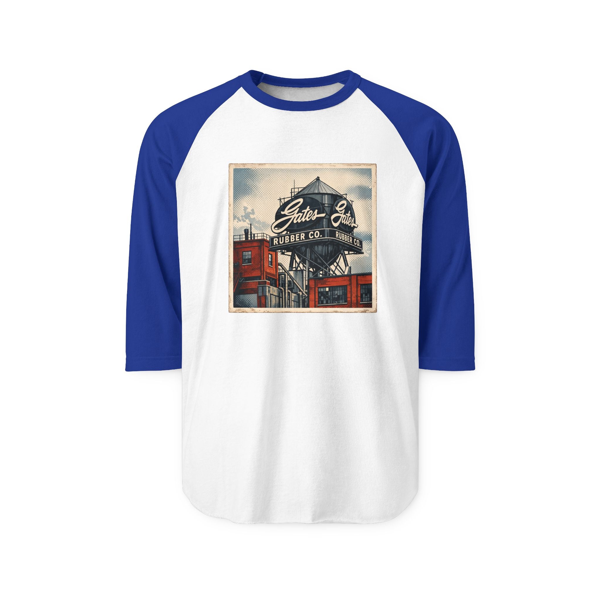 GATES RUBBER COMPANY | Retro Baseball Tee