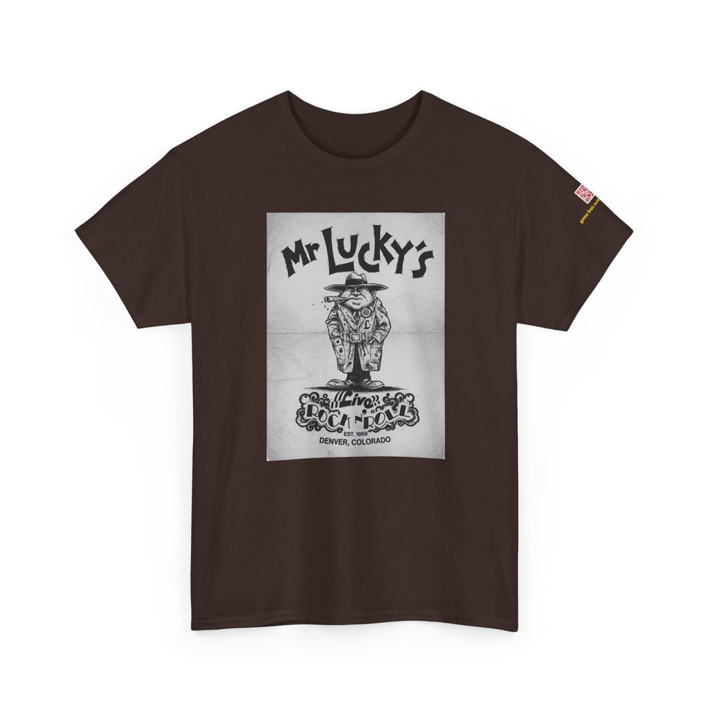 Mr Luckys B/W flyer - vintage Metro Denver gear