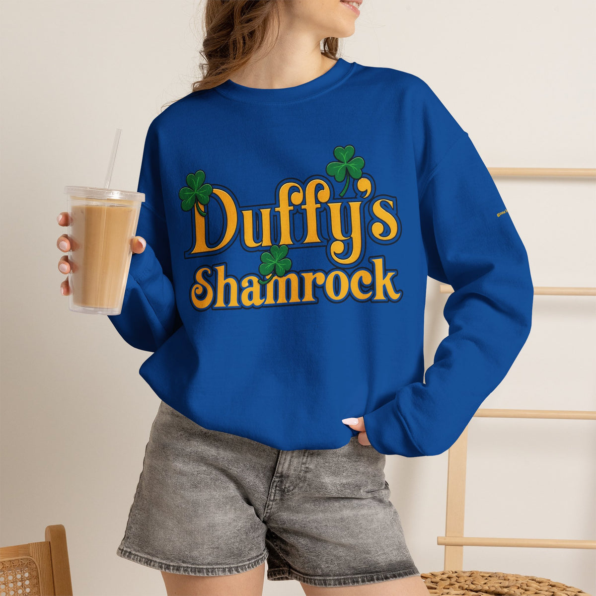 Duffy's Shamrock logo | Native303 Sweatshirt