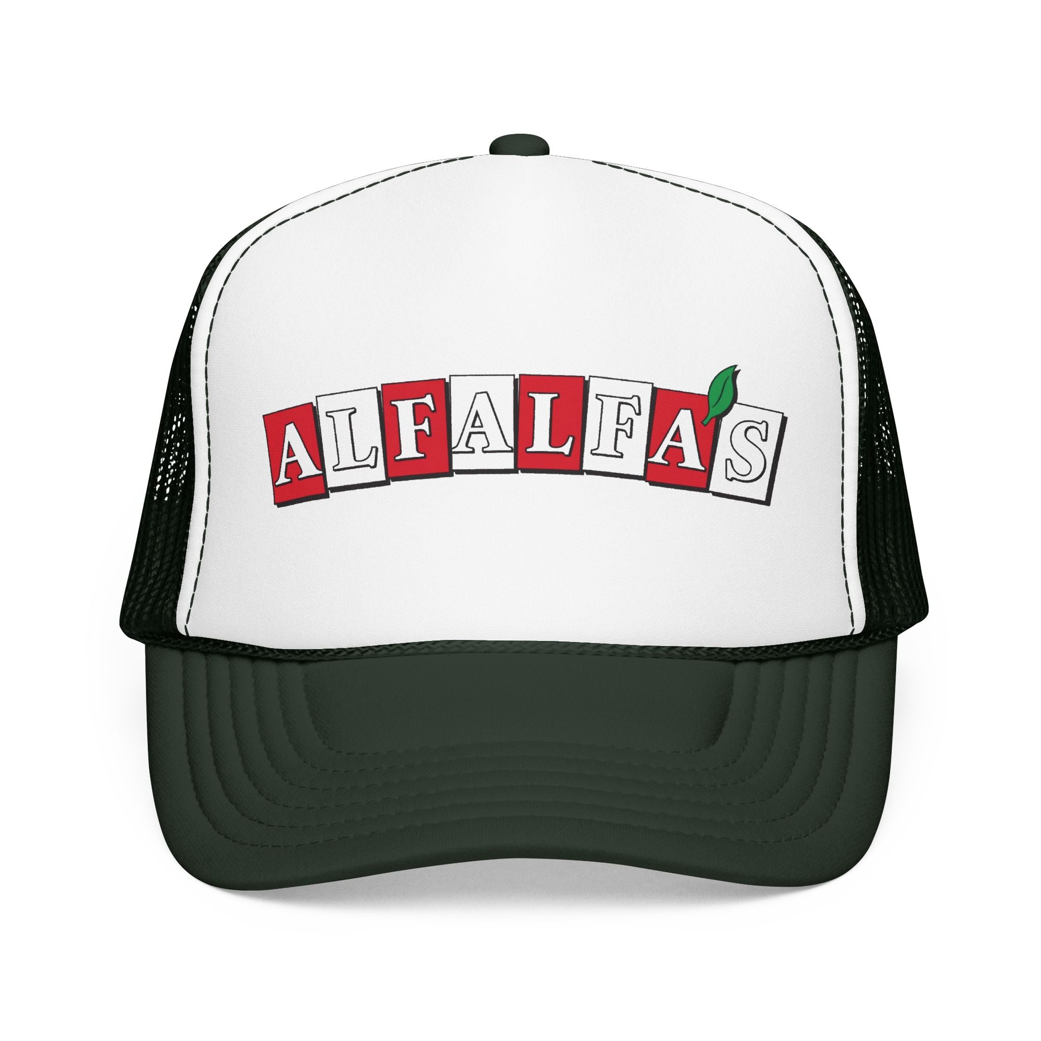 Alfalfa's Trucker Hat — Vintage Sailboat Foam Cap