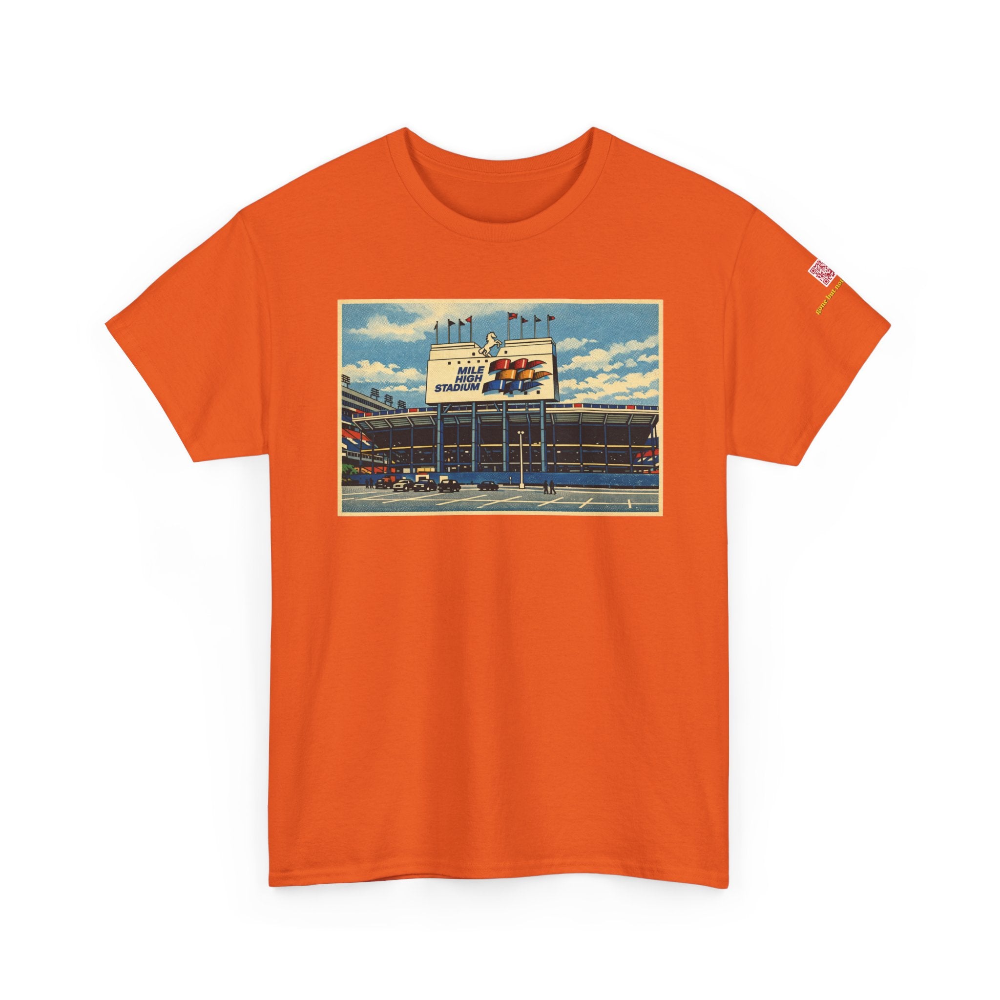 Mile High Stadium - retro pop-art imagining - vintage Denver gear