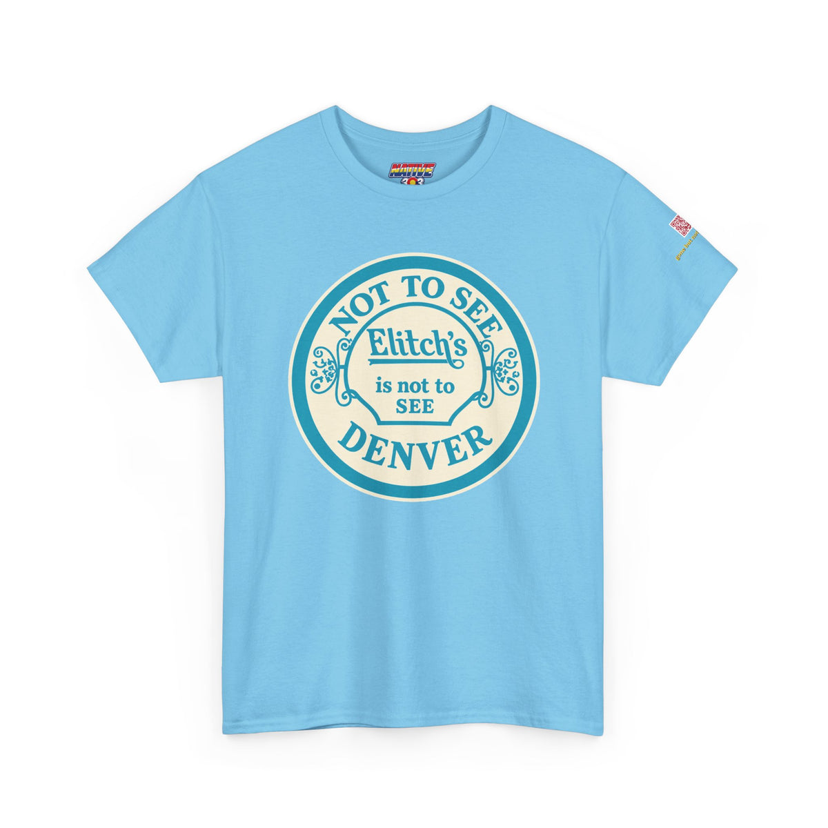 Elitch Gardens TURQUOISE- vintage Denver gear