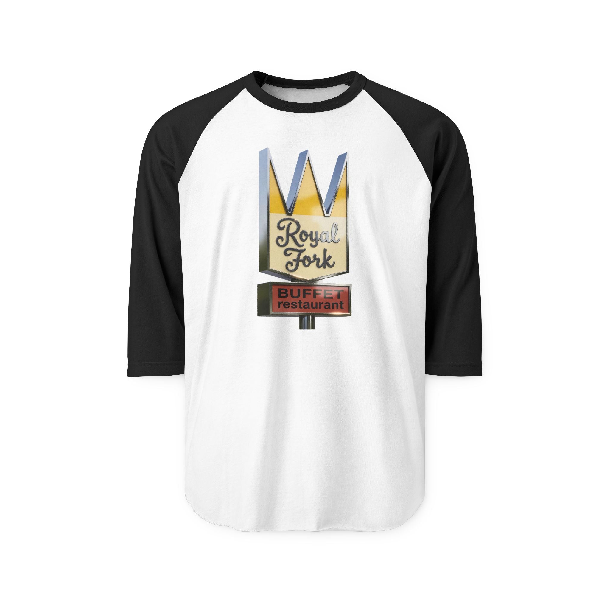 ROYAL FORK Restaurant| Retro Baseball Tee