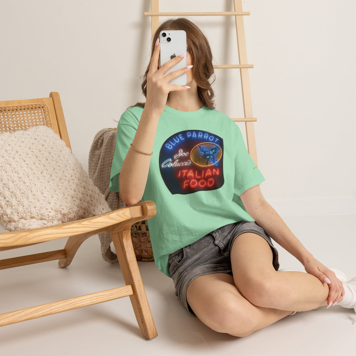 Blue Parrot - vintage Denver gear