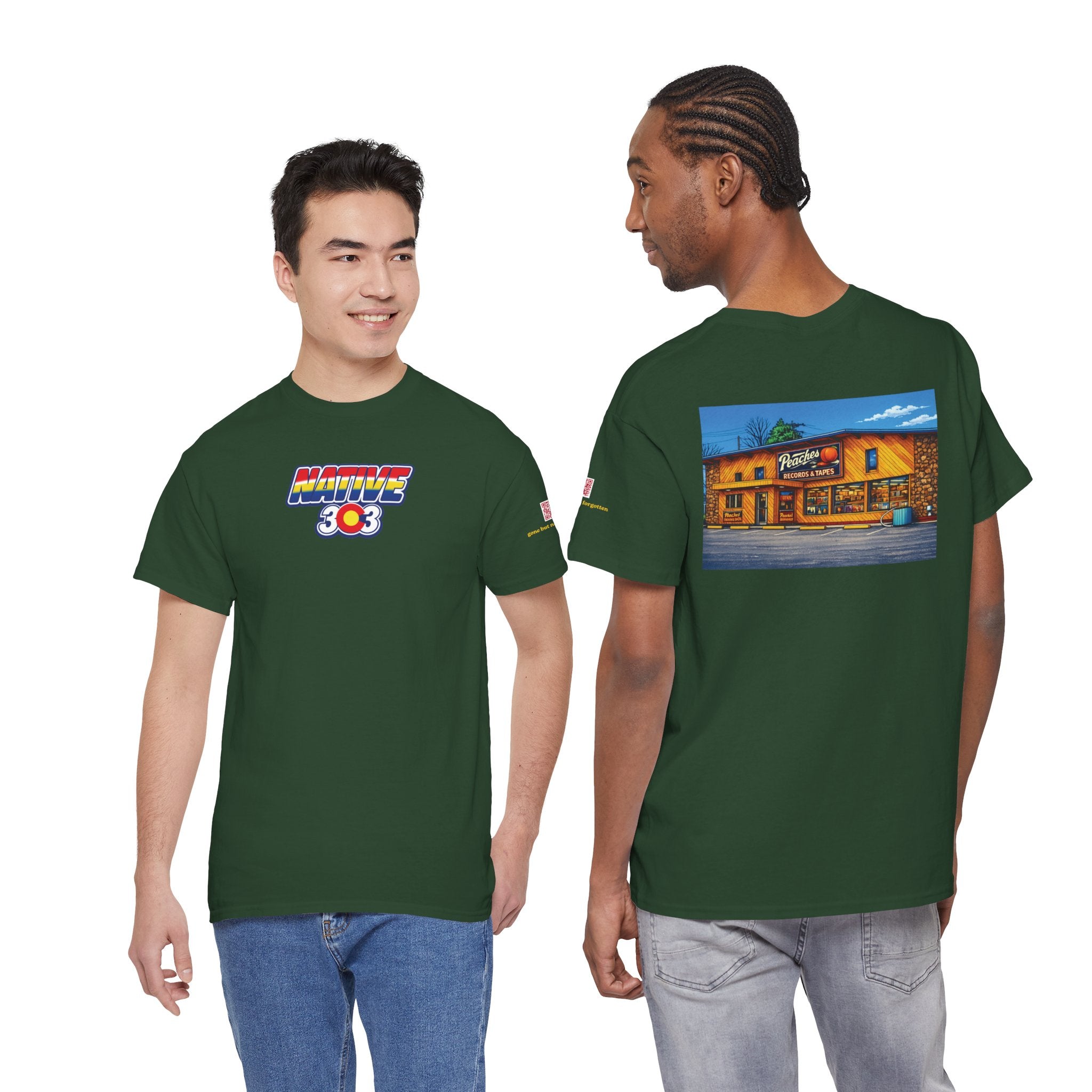 PEACHES RECORDS AND TAPES - vintage Colorado gear