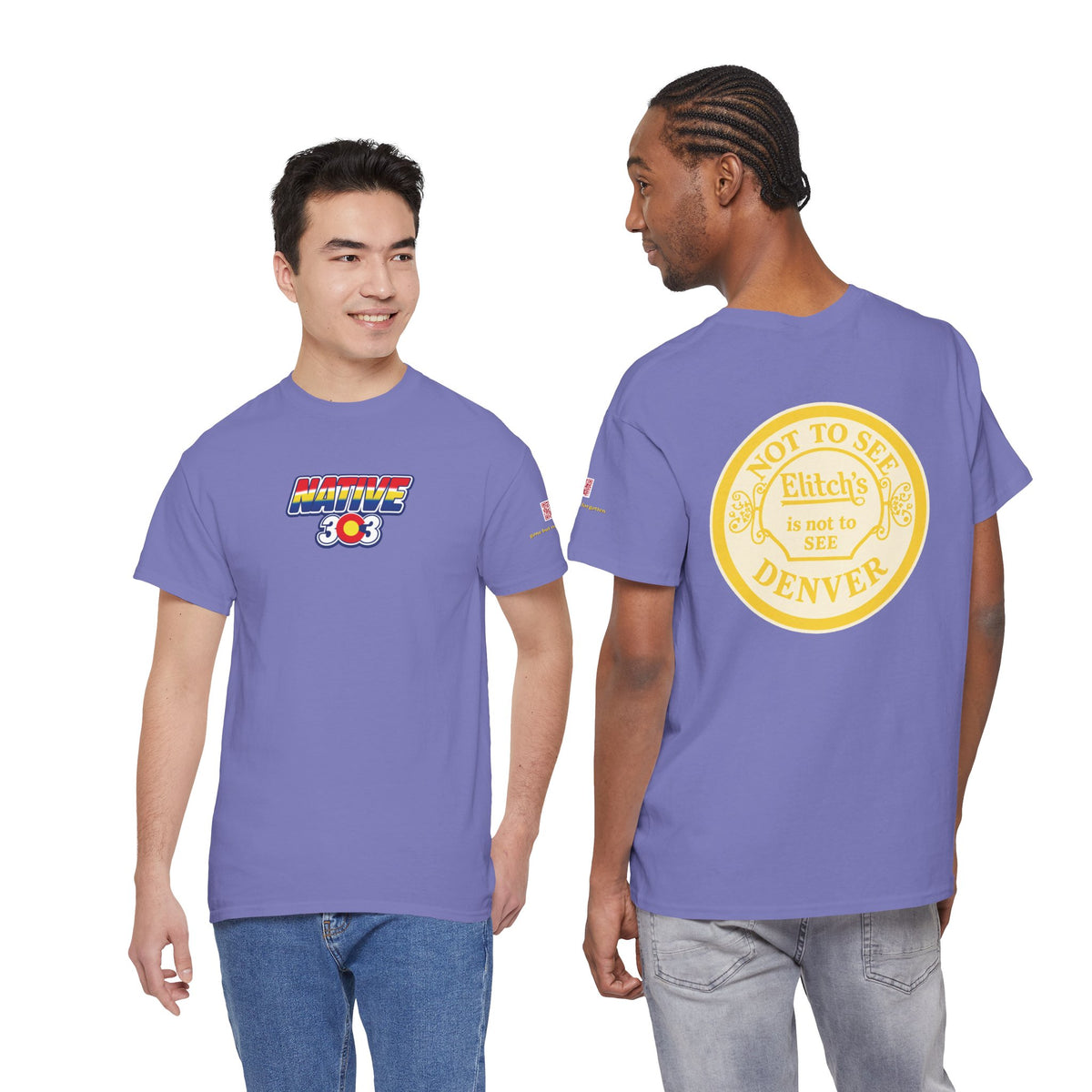 ELITCH GARDENS YELLOW - vintage Colorado gear