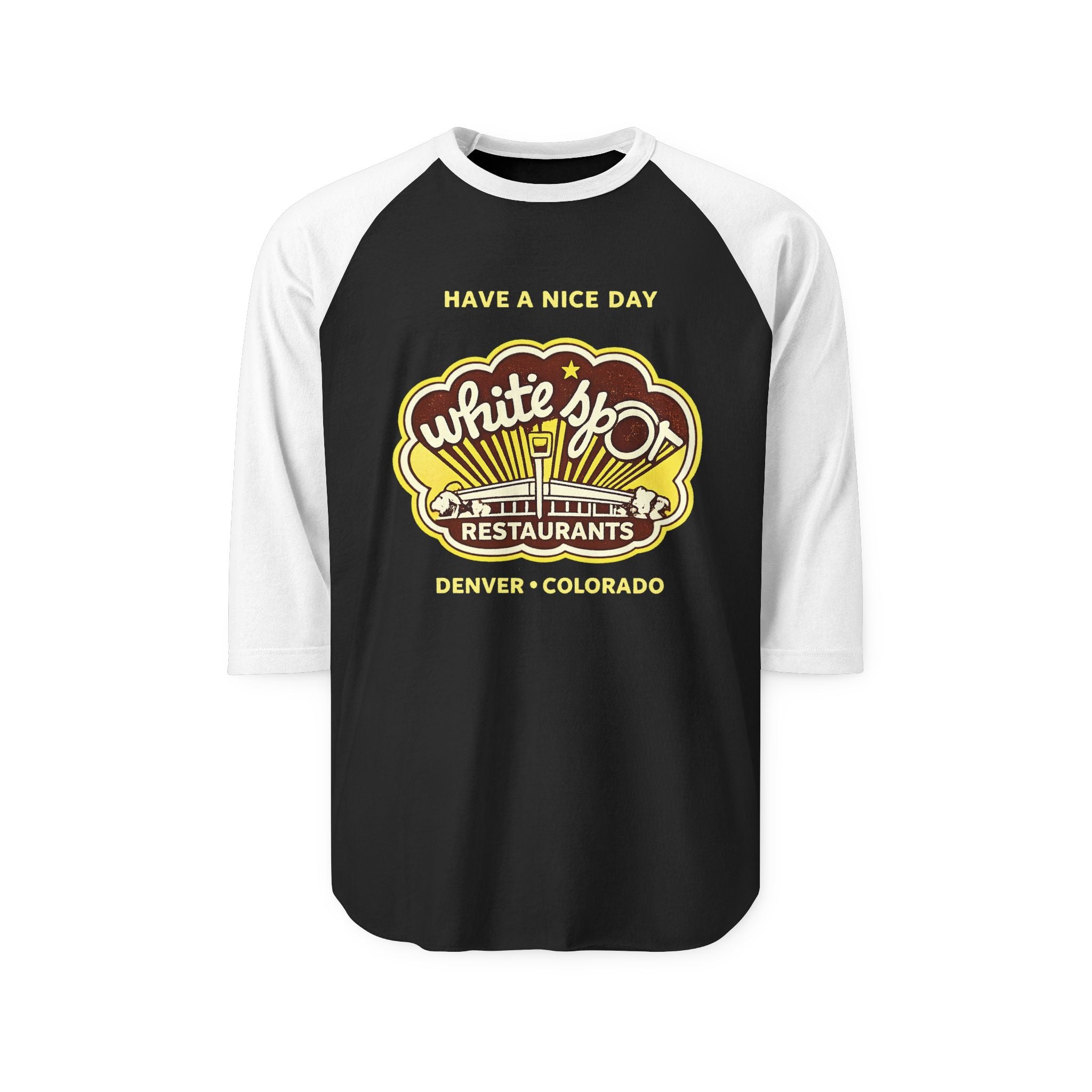 WHITE SPOT | Retro Baseball Tee