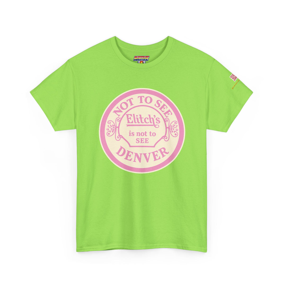 Elitch Gardens PINK - vintage Denver gear