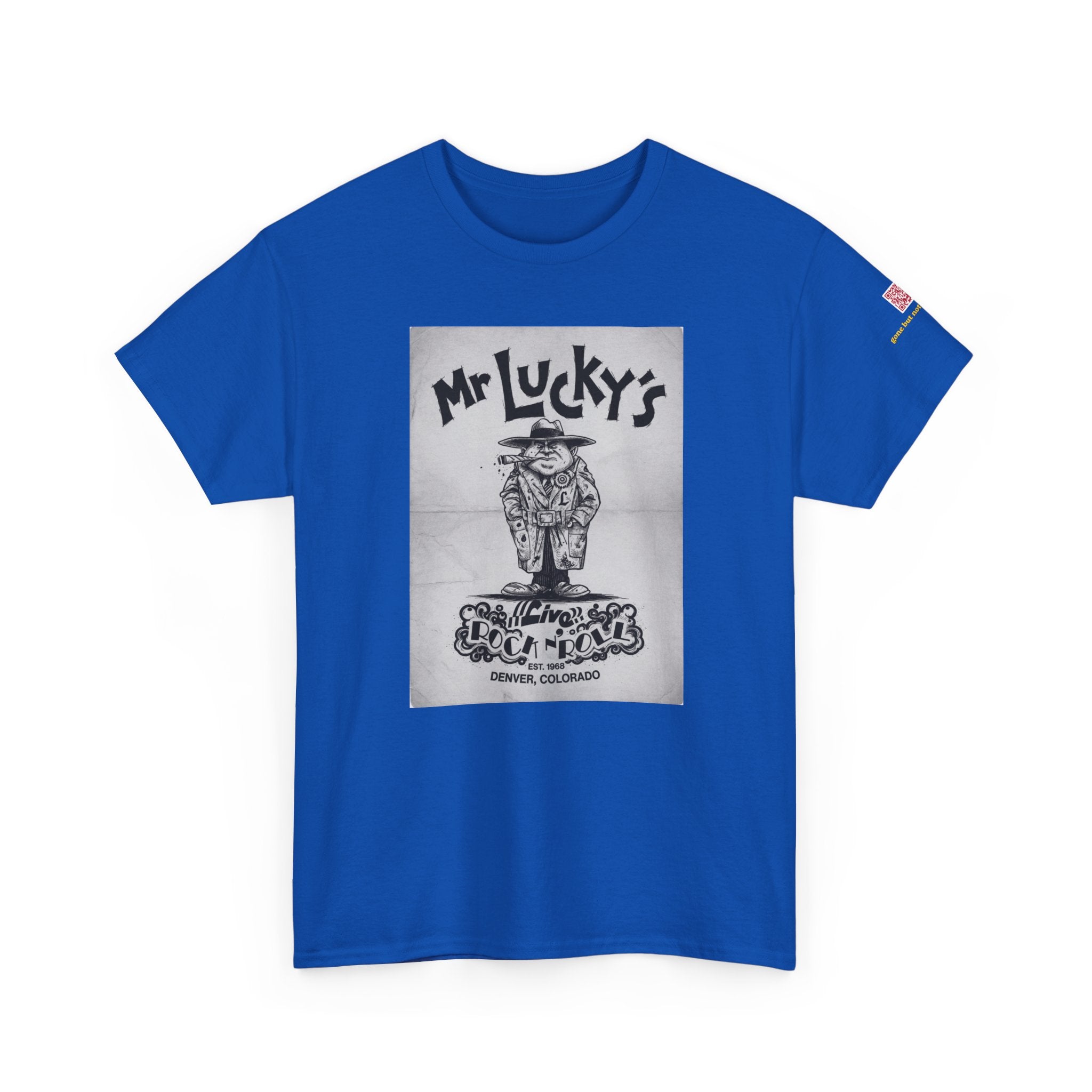 Mr Luckys B/W flyer - vintage Metro Denver gear