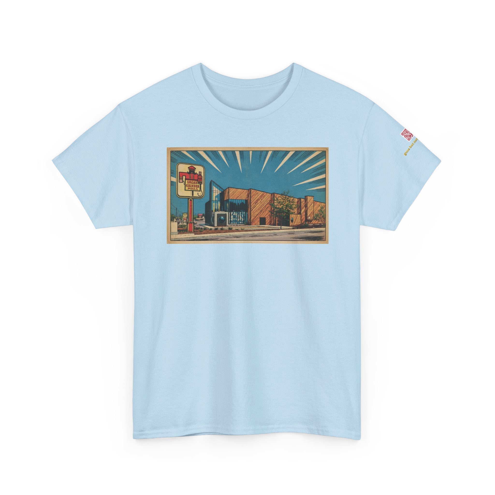 Organ Grinder comic style - vintage Denver gear