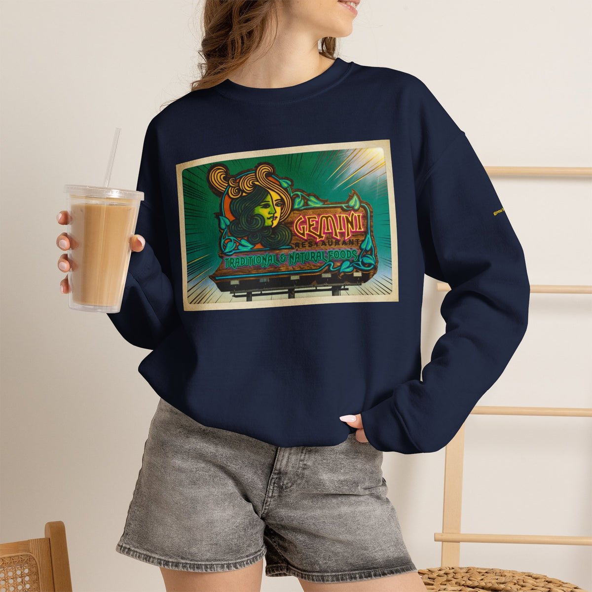 Gemini Natural Foods restaurant | Native303 Sweatshirt