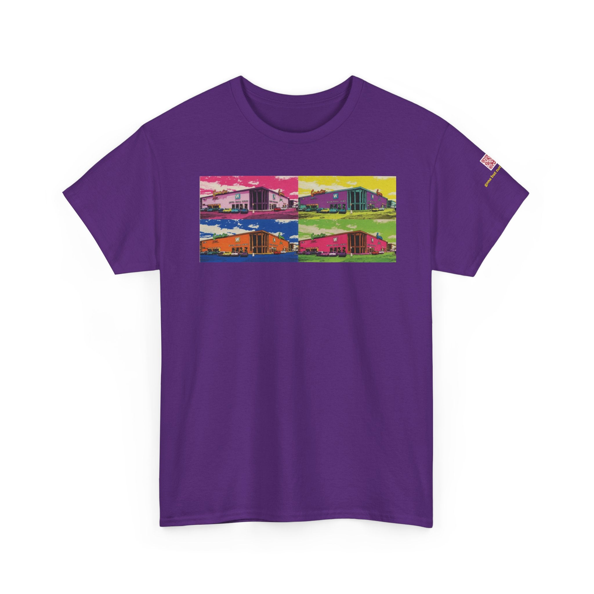 Cinderella City pop-art collage - vintage Denver gear