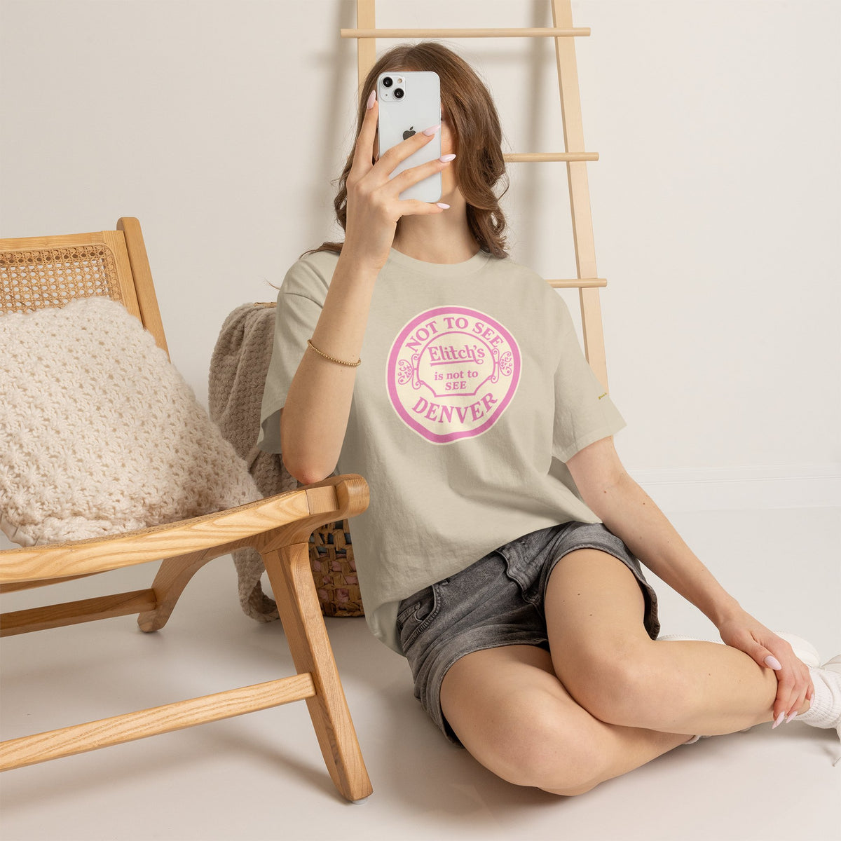 Elitch Gardens PINK - vintage Denver gear