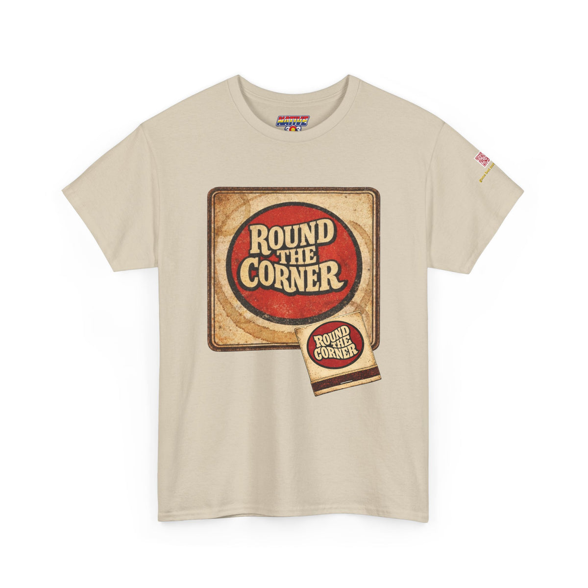 Round the Corner matchbook - vintage Denver gear