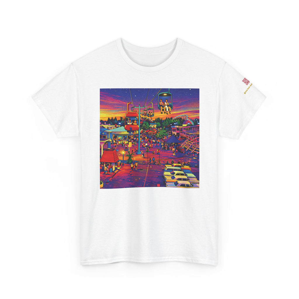 Elitchs neon pop art - vintage Denver gear