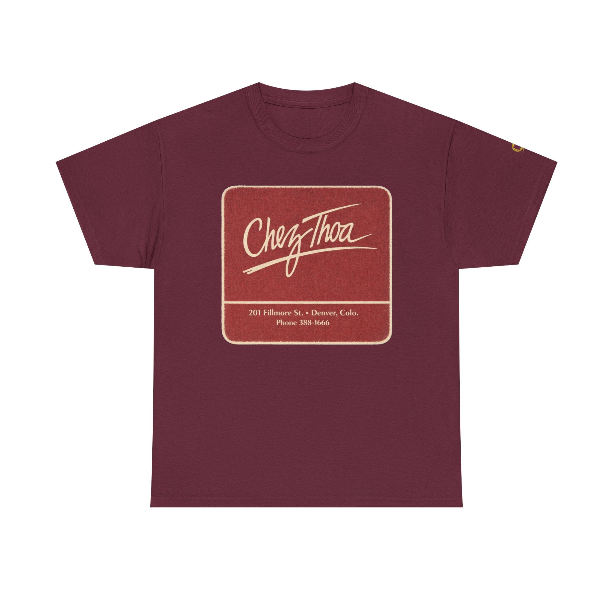Chez Thoa restaurant - vintage Denver gear