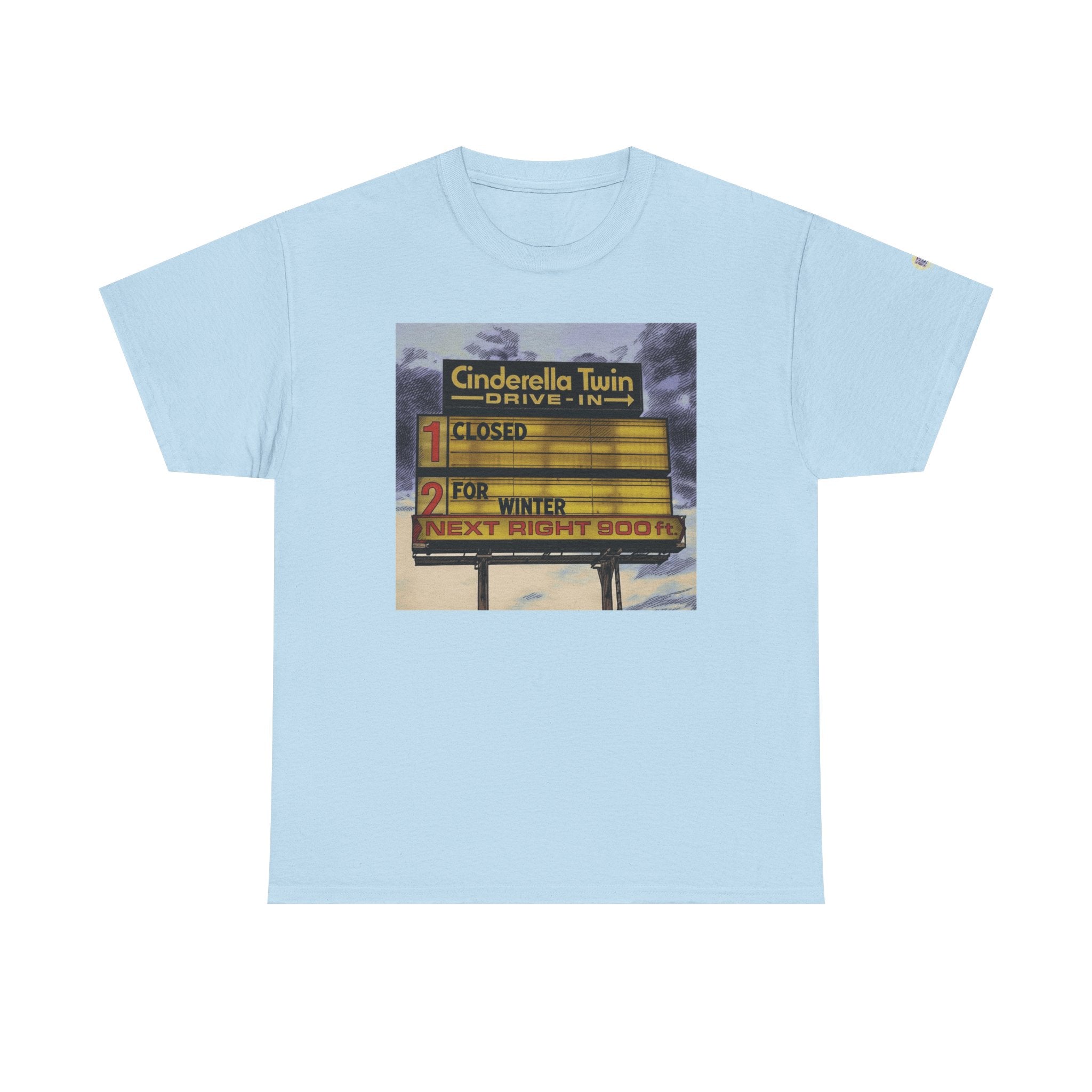 Cinderella Twin Drive In night sky - vintage Denver gear