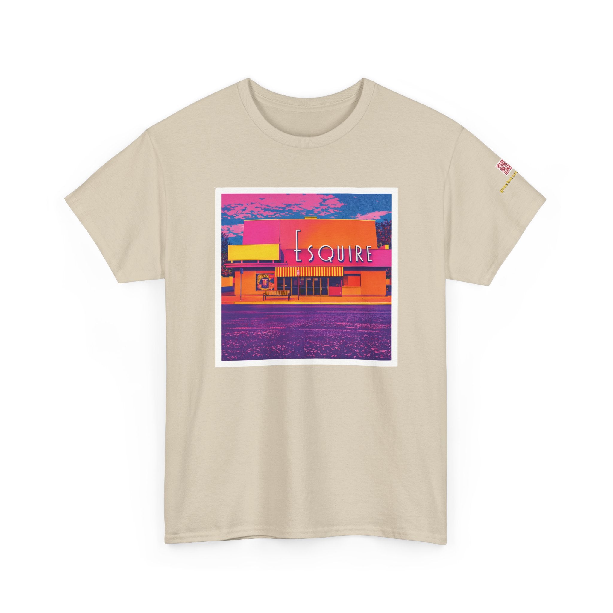 Esquire Theater neon pop art - vintage Denver gear