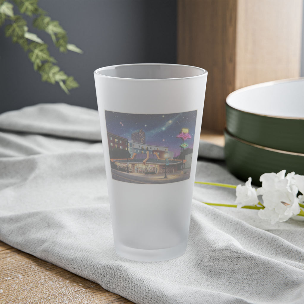 TOM'S DINER | Frosted Pint Glass 16oz