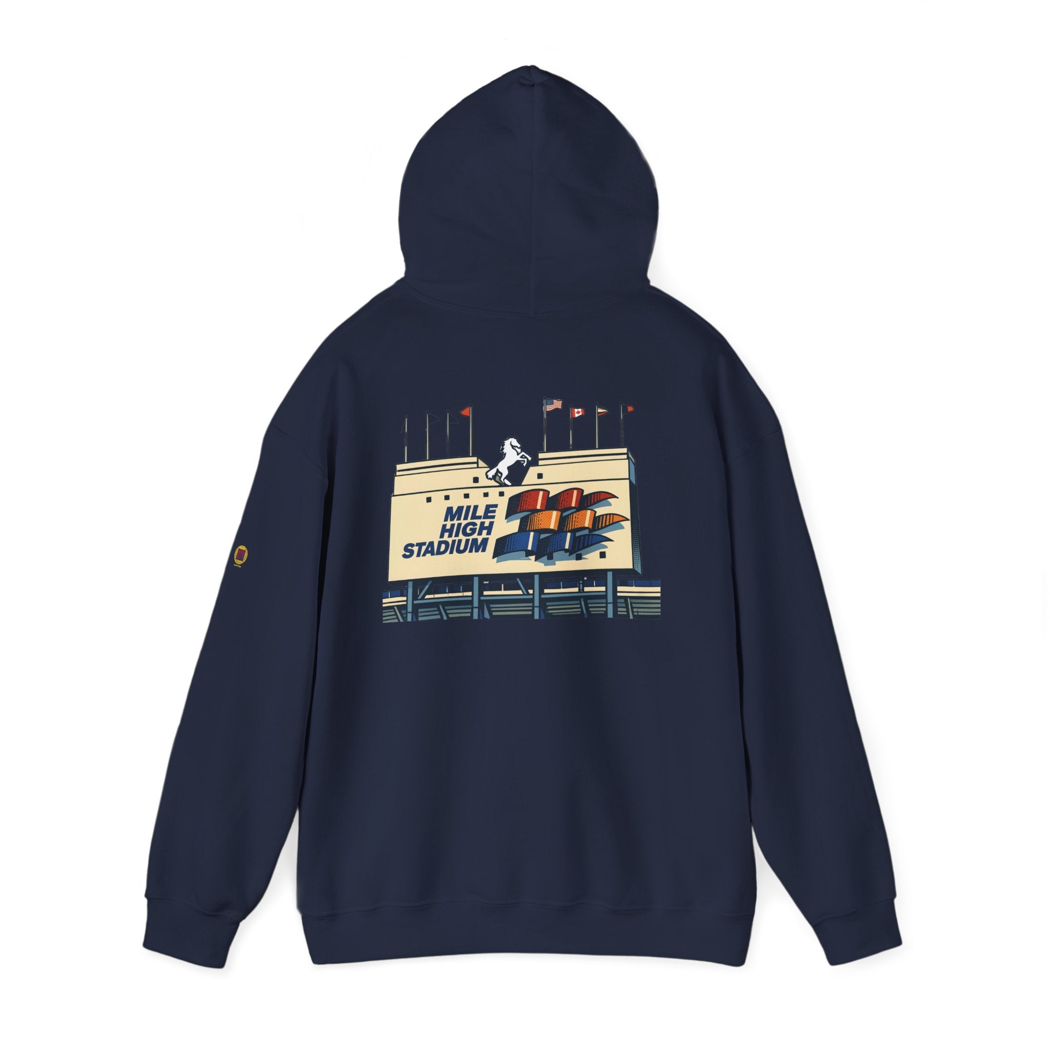 MILE HIGH STADIUM | Unisex Heavy Blend™ Hooded Sweatshirt