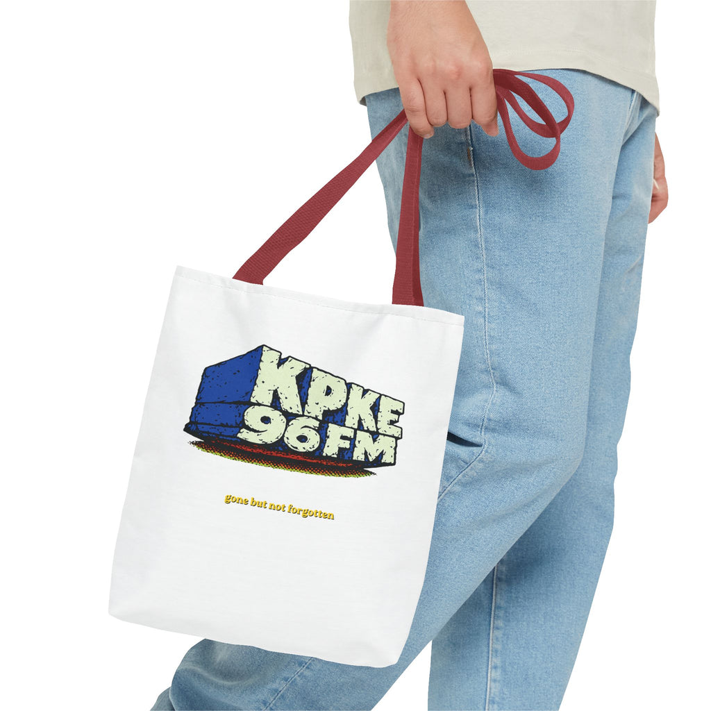 96 FM KPKE Tote