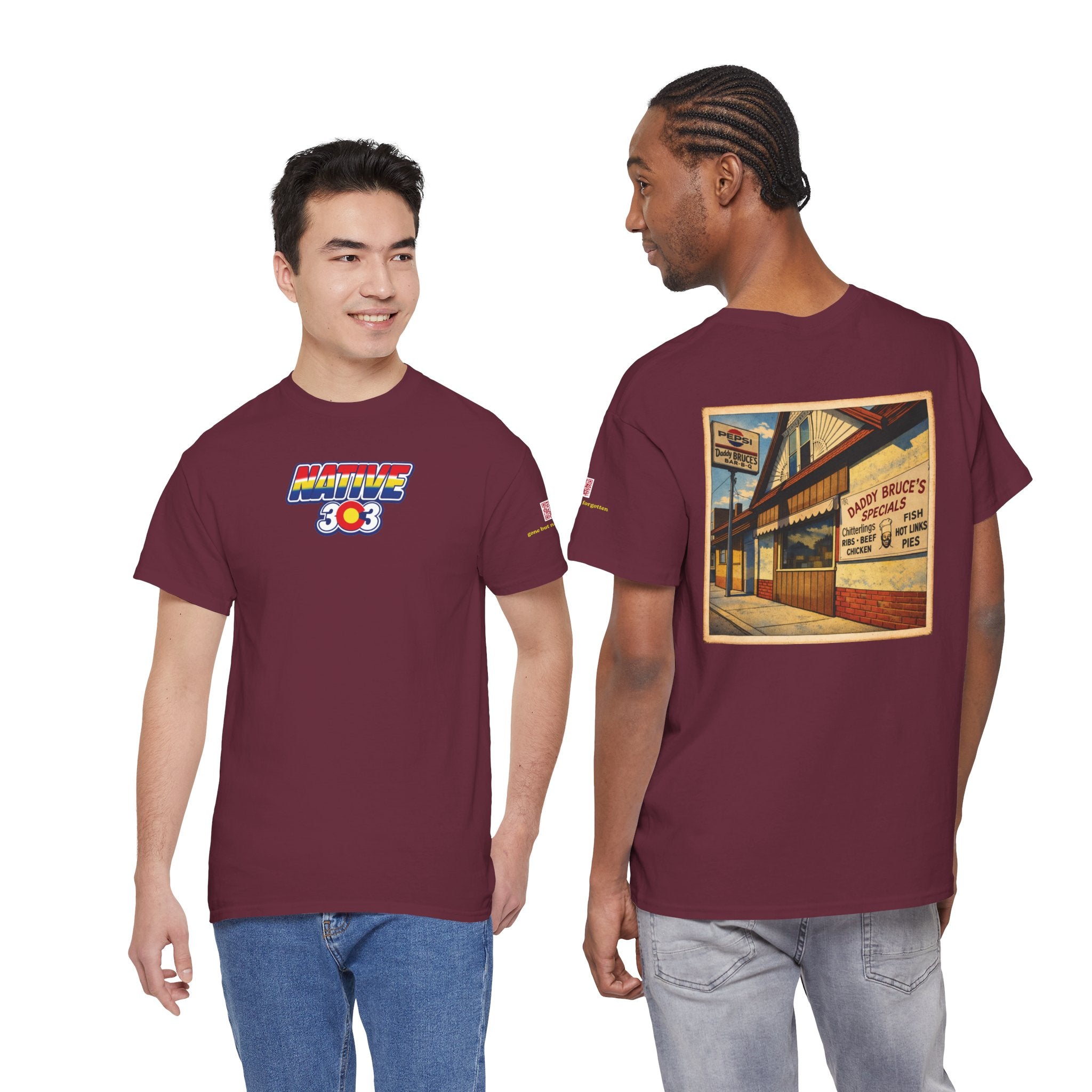 DADDY BRUCE'S BBQ - vintage Metro Denver gear