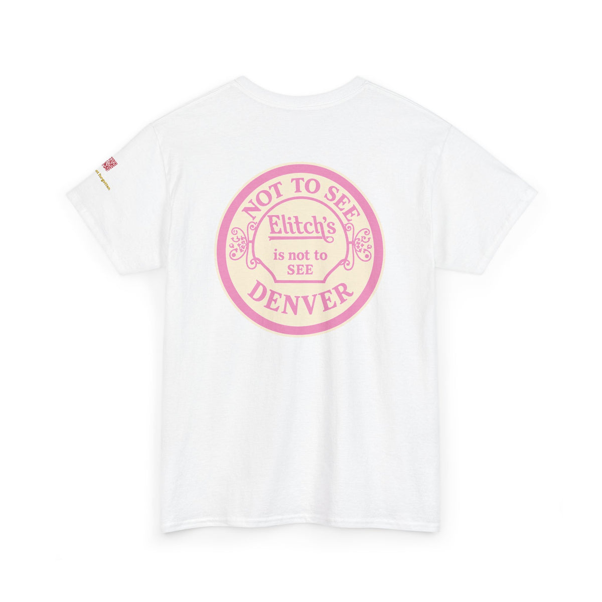 ELITCH GARDENS PINK - vintage Colorado gear