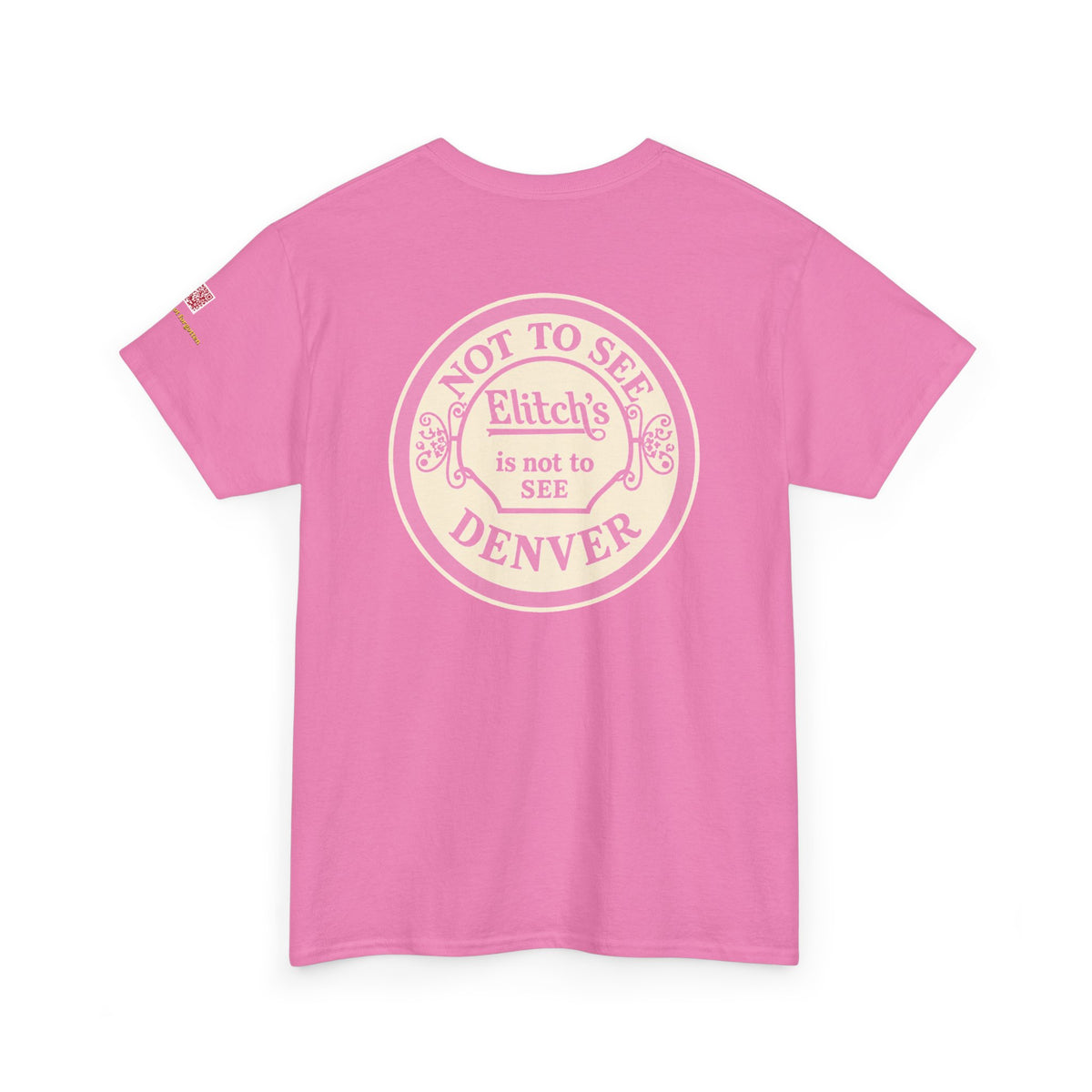 ELITCH GARDENS PINK - vintage Colorado gear