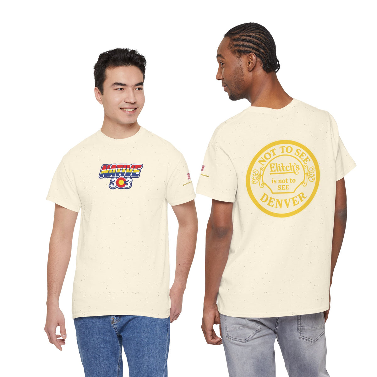 ELITCH GARDENS YELLOW - vintage Colorado gear