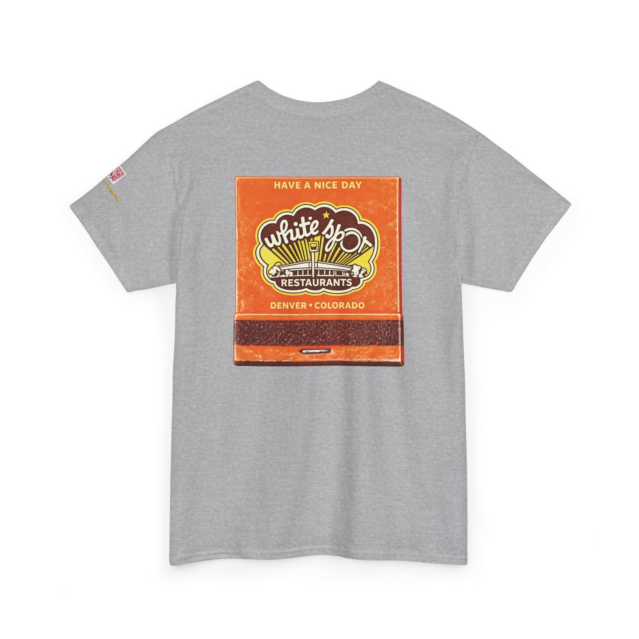 WHITE SPOT matchbook- Wear Colorado's Greatest Hits