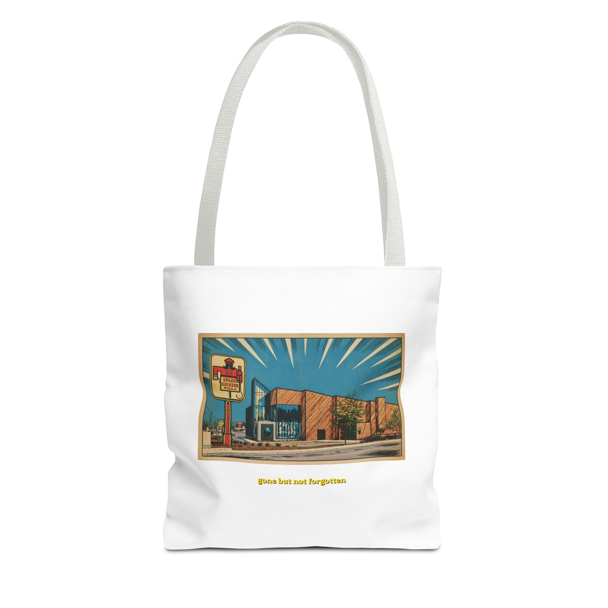 Organ Grinder (comic style) Tote
