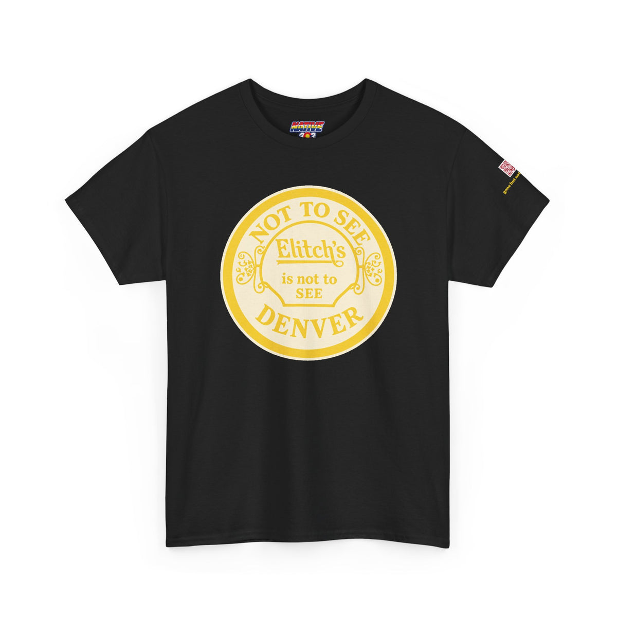Elitch Gardens YELLOW - vintage Denver gear