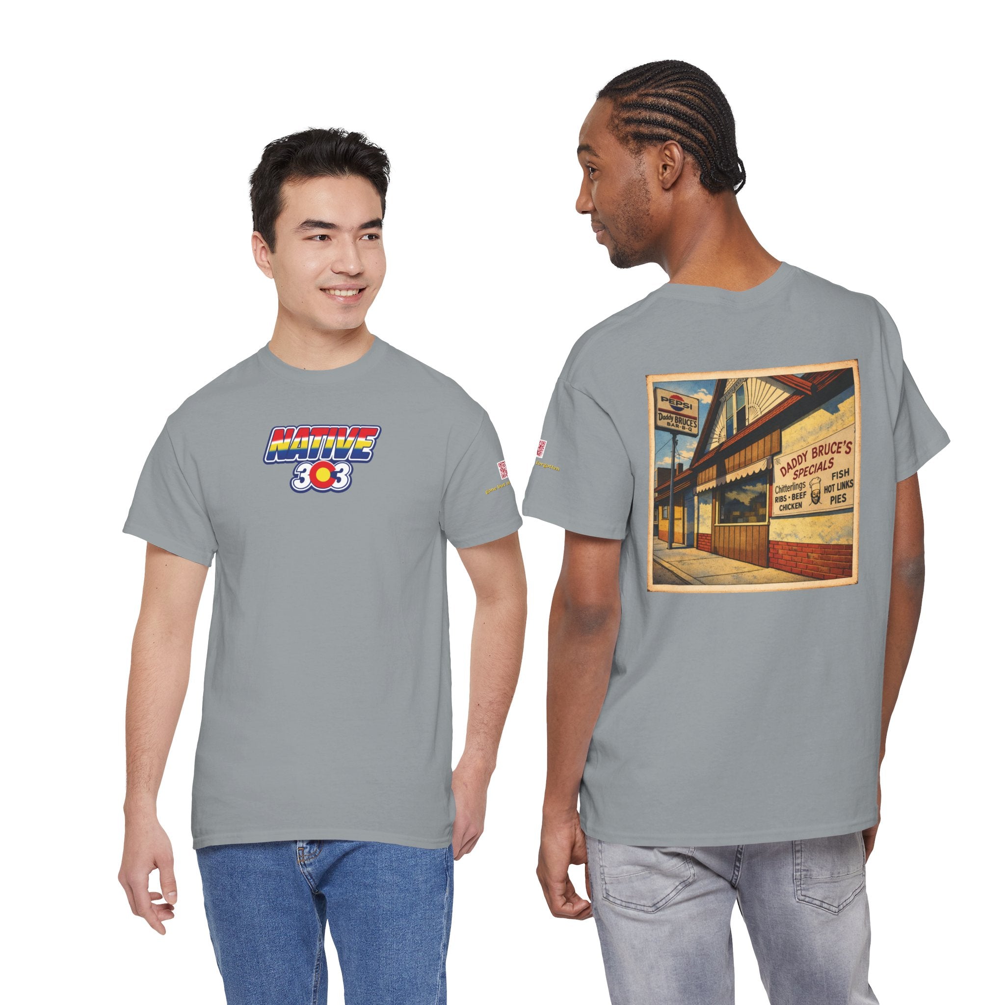 DADDY BRUCE'S BBQ - vintage Metro Denver gear