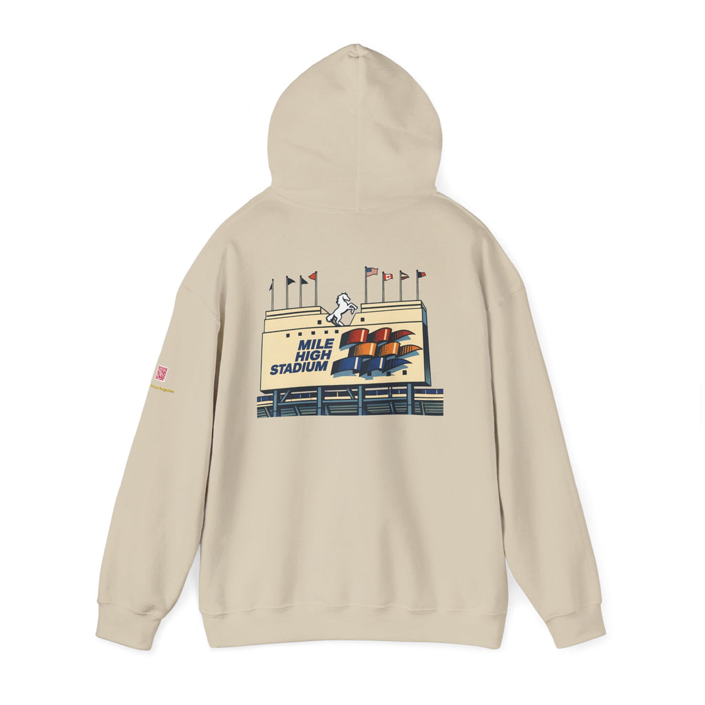 MILE HIGH STADIUM | Unisex Heavy Blend™ Hooded Sweatshirt
