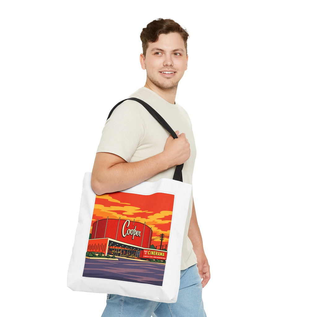 Cooper Theater (comic pop style) Tote