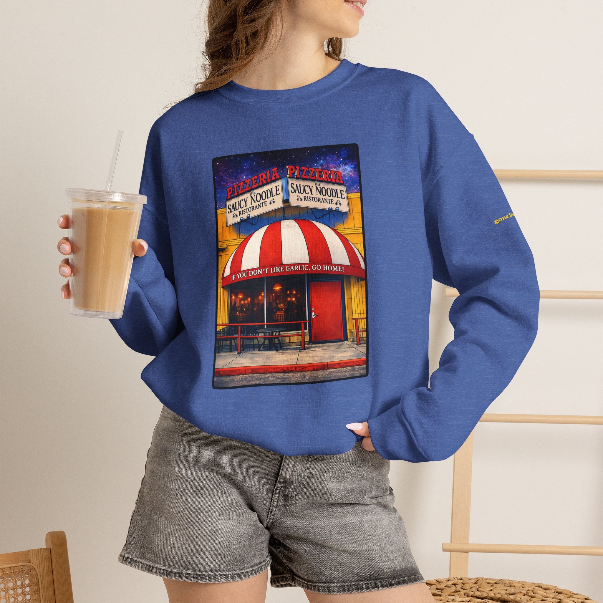 Saucy Noodle Garlic | Native303 Sweatshirt