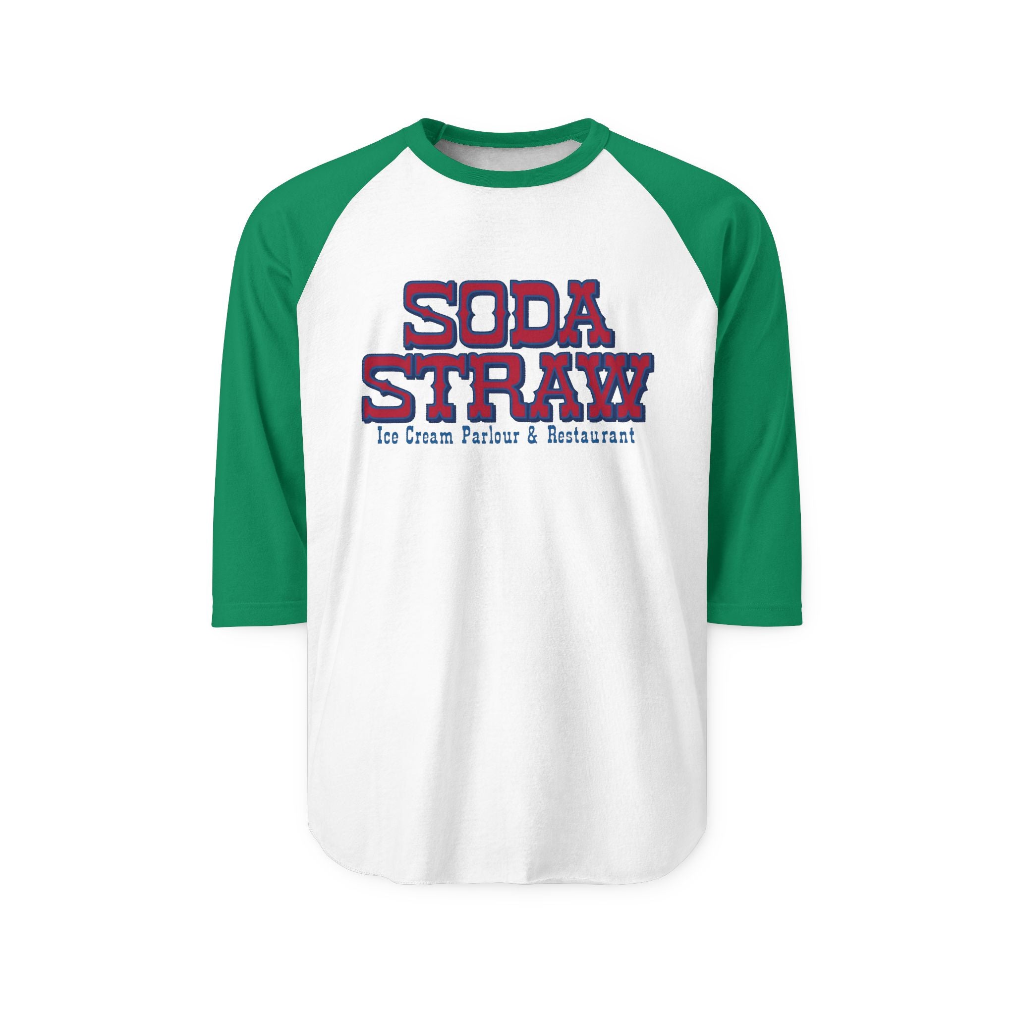 SODA STRAW | Retro Baseball Tee