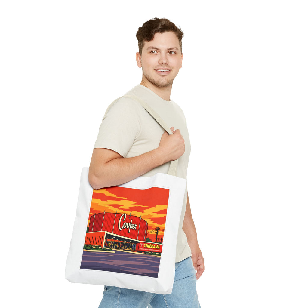 Cooper Theater (comic pop style) Tote