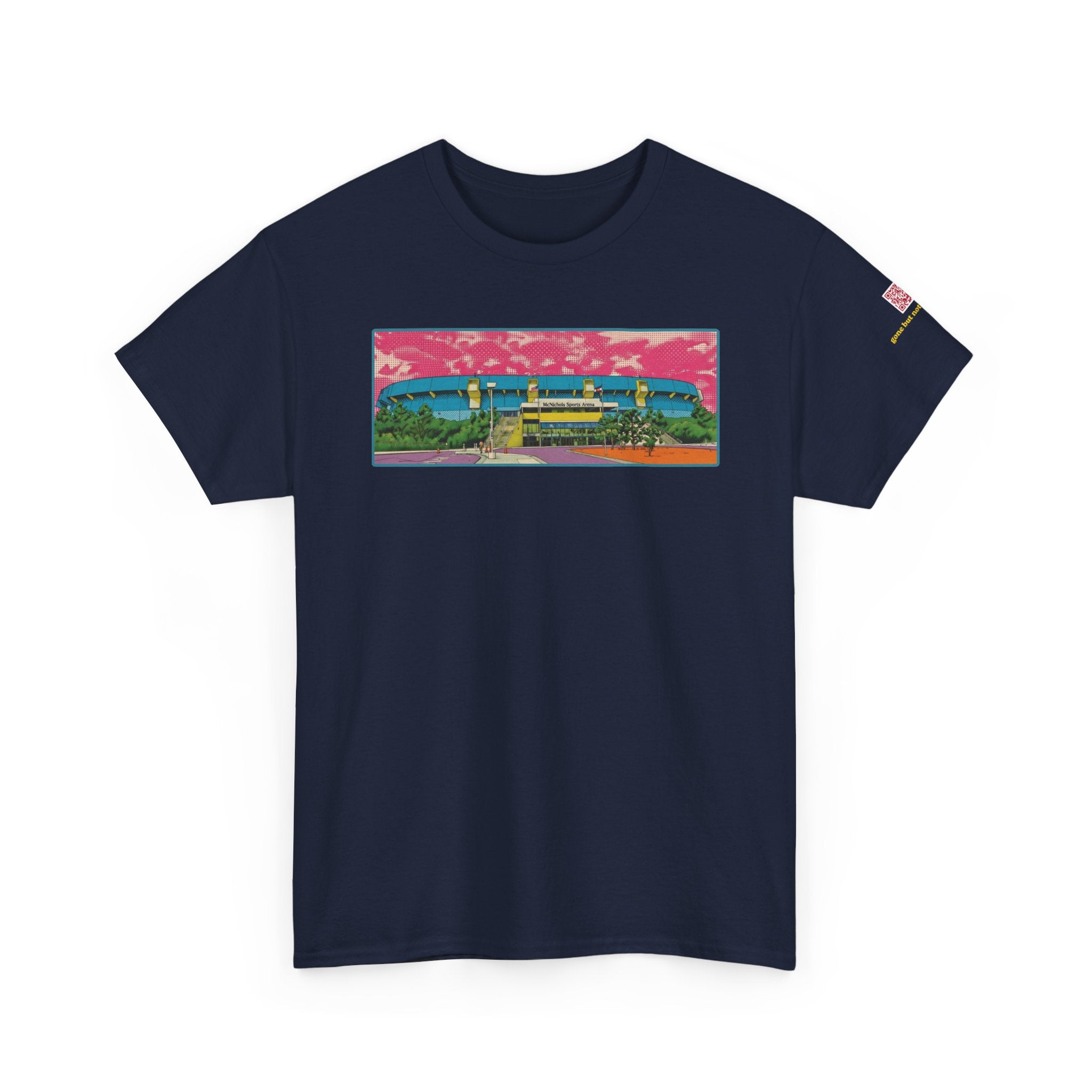 McNichols Arena - retro pop-art imagining - vintage Denver gear