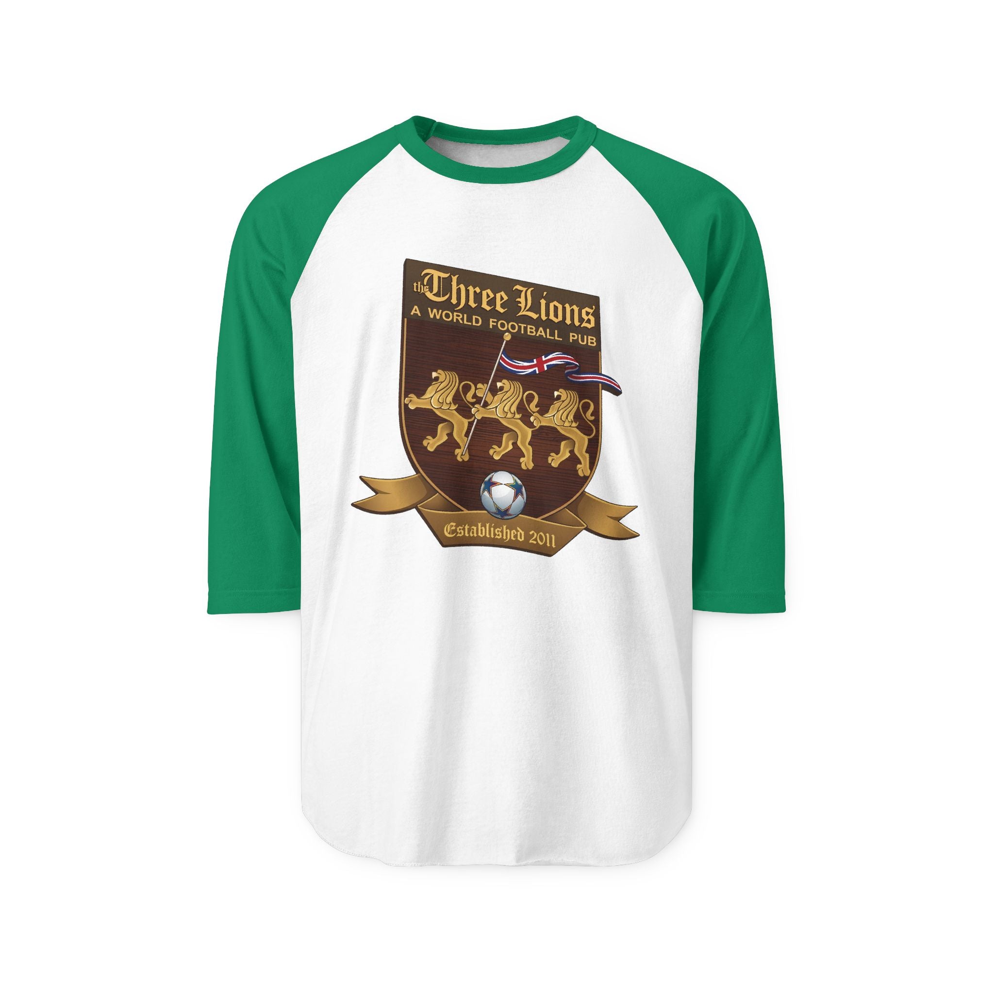 THREE LIONS PUB - Baseball Shirt