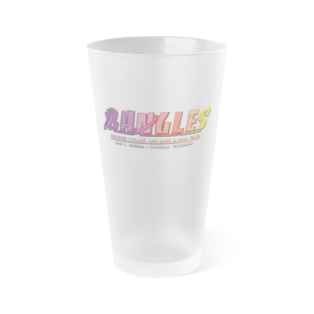 BANGLES | Frosted Pint Glass 16oz