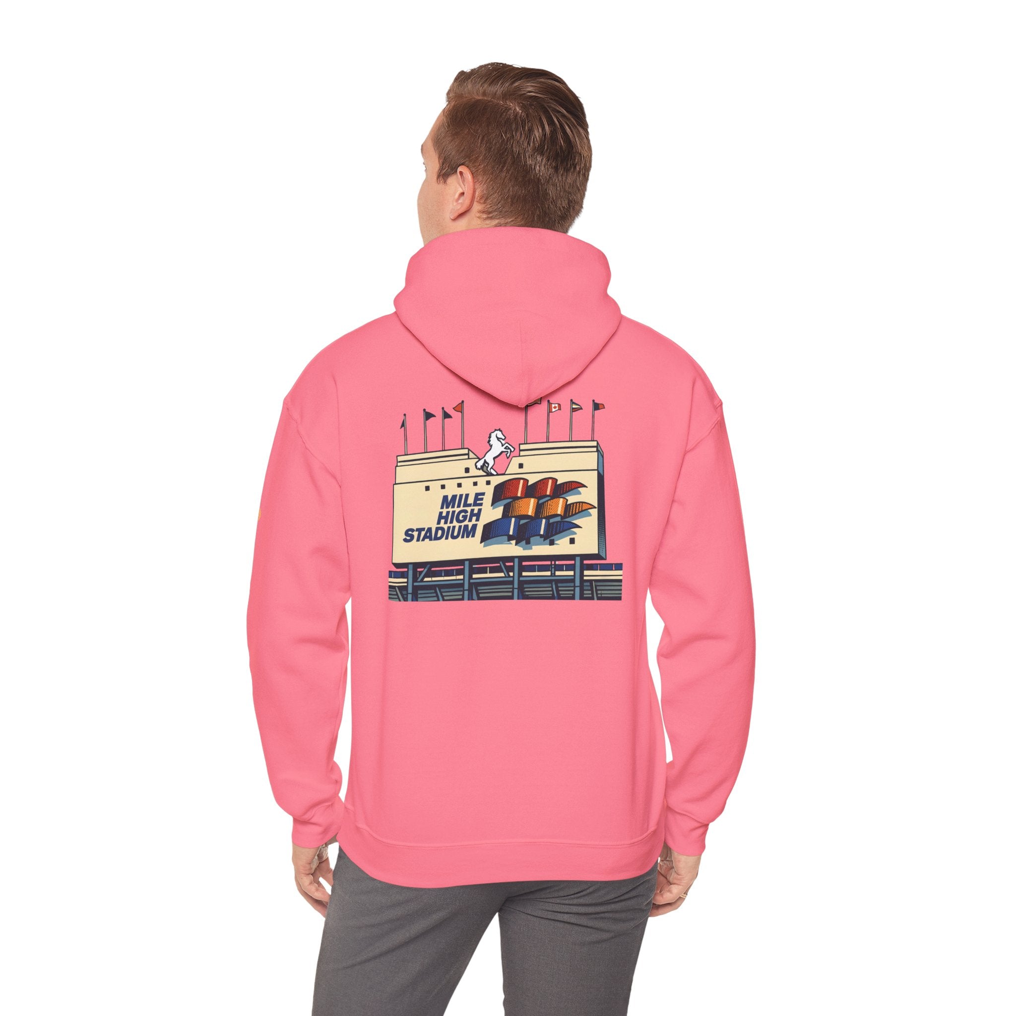 MILE HIGH STADIUM | Unisex Heavy Blend™ Hooded Sweatshirt